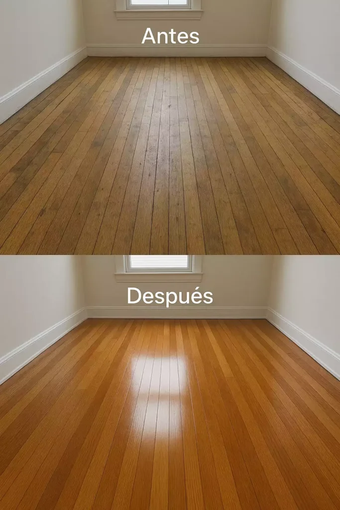 antes-despues-pulido-plastificado-piso-madera-min antes y despues pulido y plastificado piso de madera Mataderos